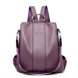 2 in 1  Leather Backpack & Shoulder Bag