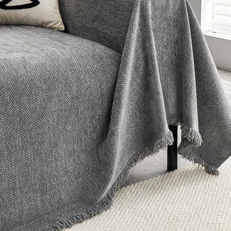 Chenille Sofa Throw