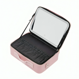 LED  Mirror &  Travel Cosmetic Case